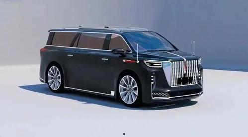 国产红旗商务车街拍视频,国产豪华座驾魅力绽放